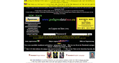 Desktop Screenshot of pedigreedatabase.eu